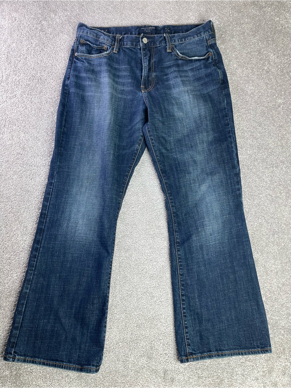 Lucky Brand 367 Bootcut Jeans Men’s 34x29 Dark Wash Stretch Denim